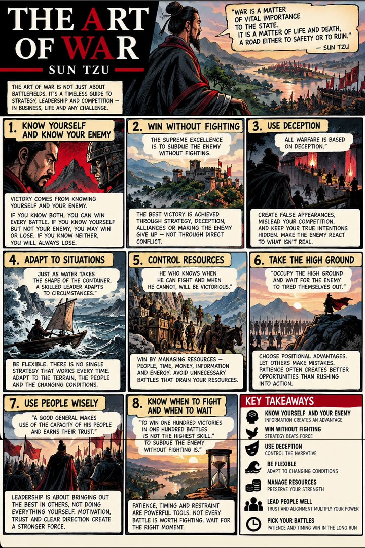 A comic page ChatGPT made from a strategy classic