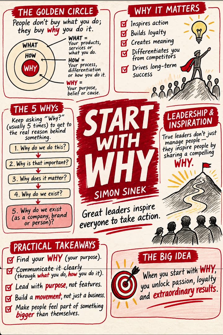 Sketchnotes ChatGPT made from a leadership book