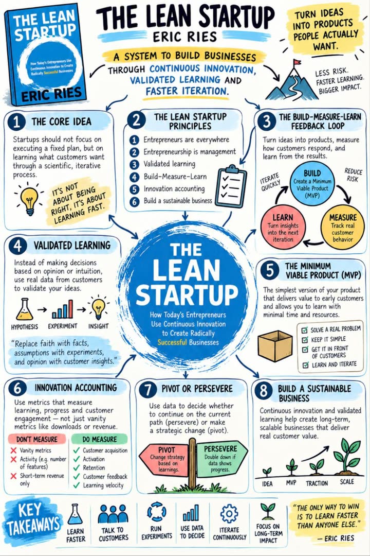 A mind map ChatGPT made from a startup book