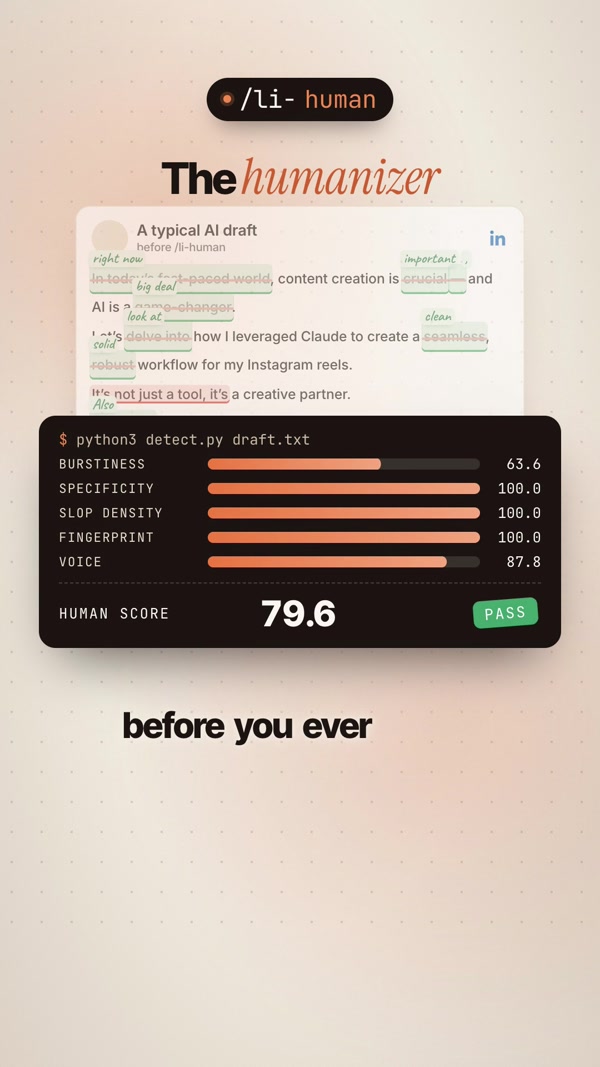/li-human: 79.6 PASS