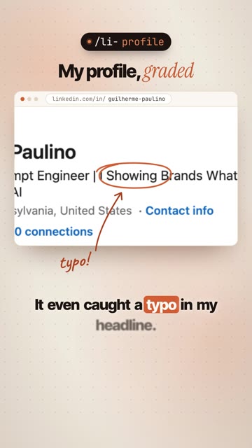 It caught a typo in my headline