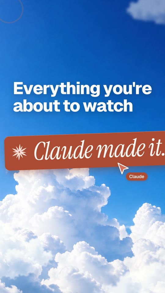 Claude made it scene